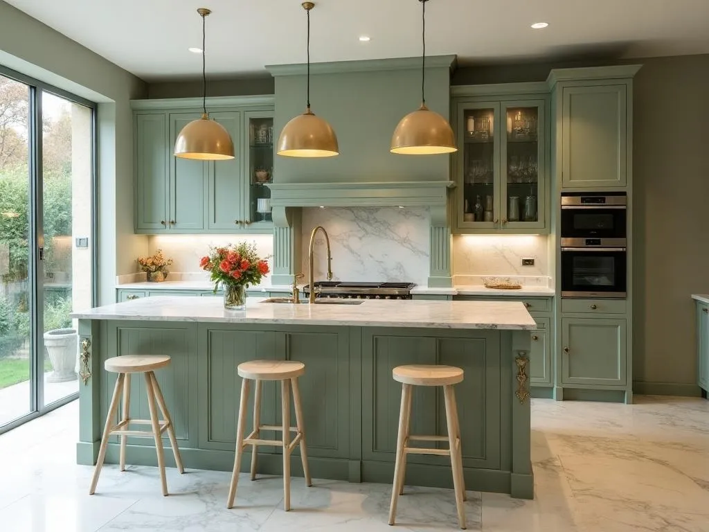 Sage Green Kitchen